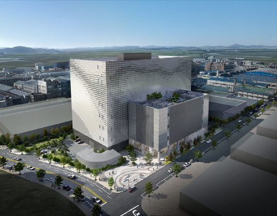 '안산 글로벌 클라우드 센터' 조감도. [삼성물산 제공]